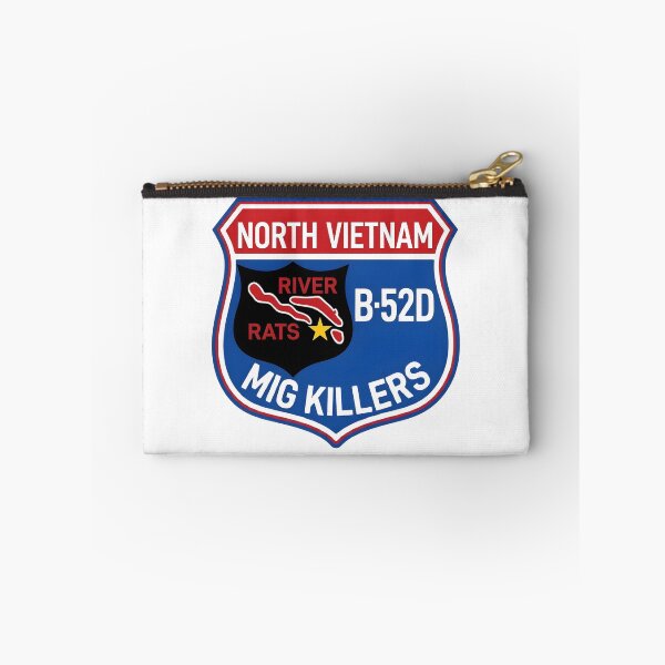 Item preview, North Vietnam River Rats B-52D MiG Killers Emblem designed and sold by CharlieDesings.