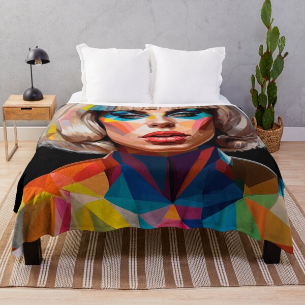 Item preview, Lady Gaga - Geometric Pop Art Colorful Portrait designed and sold by DGMaxShop.