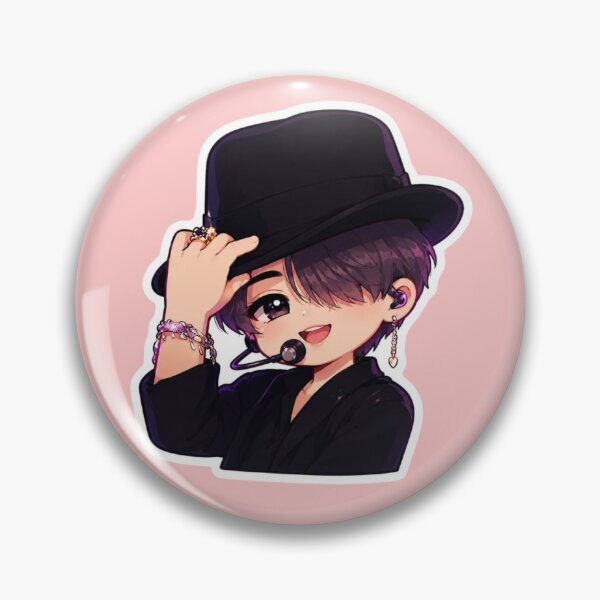 Item preview, BTS Jimin Filter MV Chibi Fan Art | Cute K-Pop ARMY Illustration | Park Jimin Artwork designed and sold by Sandra2913.