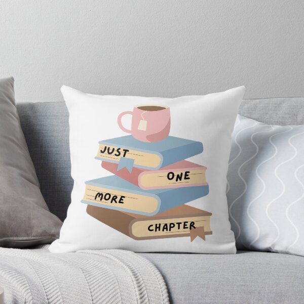Item preview, JUST ONE MORE CHAPTER WITH STACK OF BOOKS AND COFFEE ON TOPART FOR BOOK LOVERS. designed and sold by ZANU creativity.