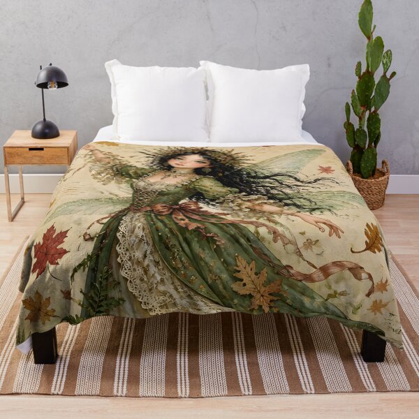 Item preview, Autumn Woods Dancer Fairy | Fall Cottagecore Aesthetic designed and sold by FaeCoreStudio.