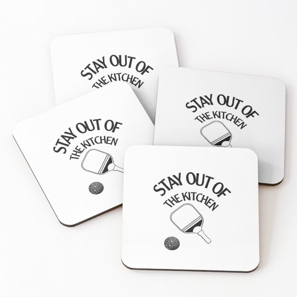 Item preview, Stay Out of the Kitchen Funny Pickleball Paddle Design designed and sold by UNIX-G.