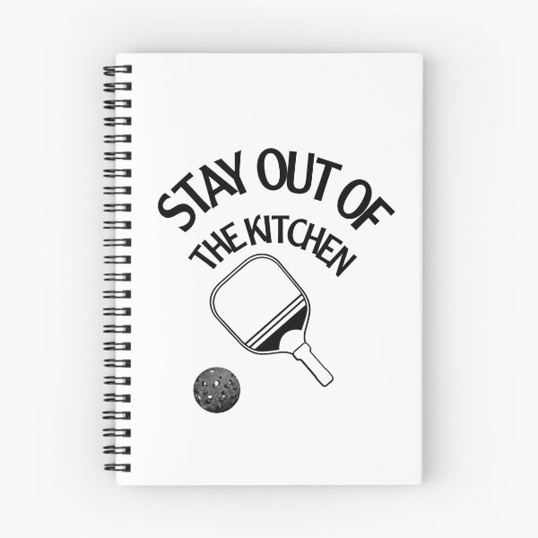 Item preview, Stay Out of the Kitchen Funny Pickleball Paddle Design designed and sold by UNIX-G.