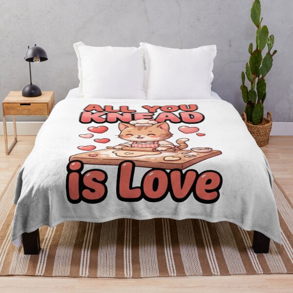 Item preview, Funny Valentine Cat all you knead is love cat biscuits designed and sold by ArtDesignTp.