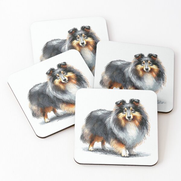 Item preview, Tri Color Shetland Sheepdog | Sheltie Love designed and sold by pixiedustpaint.