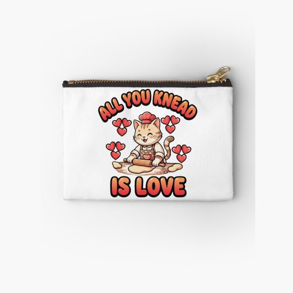 Item preview, Funny all you knead is love cat biscuits  Valentine Cat designed and sold by ArtDesignTp.