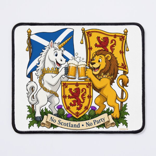 Item preview, No Scotland - No Party! Cartoon Edition designed and sold by T4Texas.