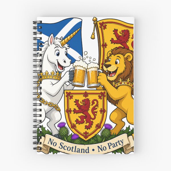 Item preview, No Scotland - No Party! Cartoon Edition designed and sold by T4Texas.