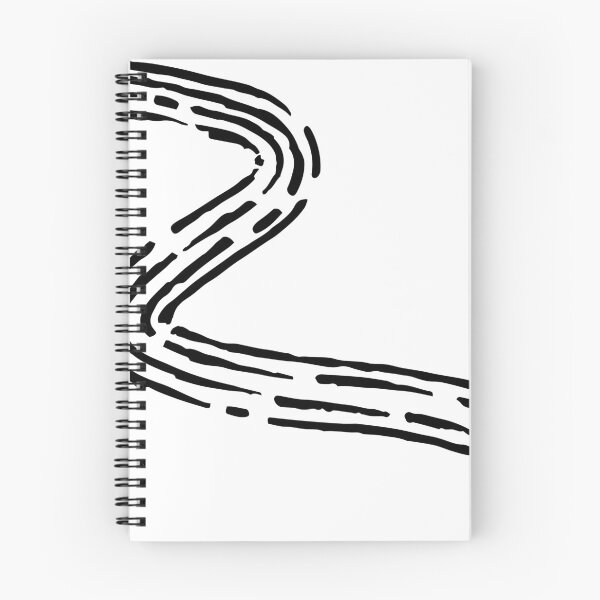 Item preview, Minimalist Winding Road Abstract Line Art designed and sold by BetweenForms.
