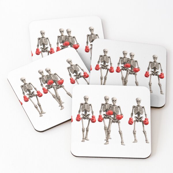 Item preview, Fight Club Skeletons | Funny Boxing Skeleton Halloween Vintage Graphic T-Shirt designed and sold by UpperClassThreads.