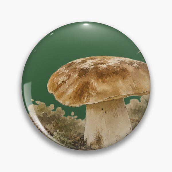 Item preview, Classic Porcini Botanical Watercolor designed and sold by 63Hotpeppers.