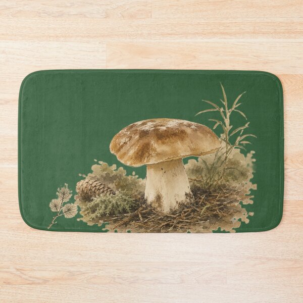 Item preview, Classic Porcini Botanical Watercolor designed and sold by 63Hotpeppers.