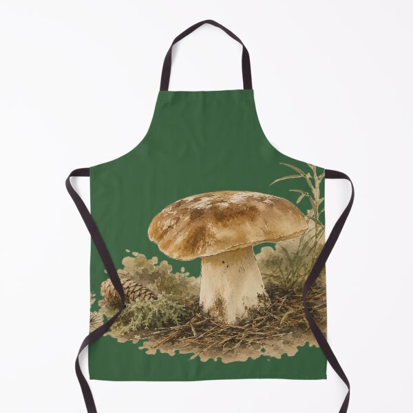 Item preview, Classic Porcini Botanical Watercolor designed and sold by 63Hotpeppers.