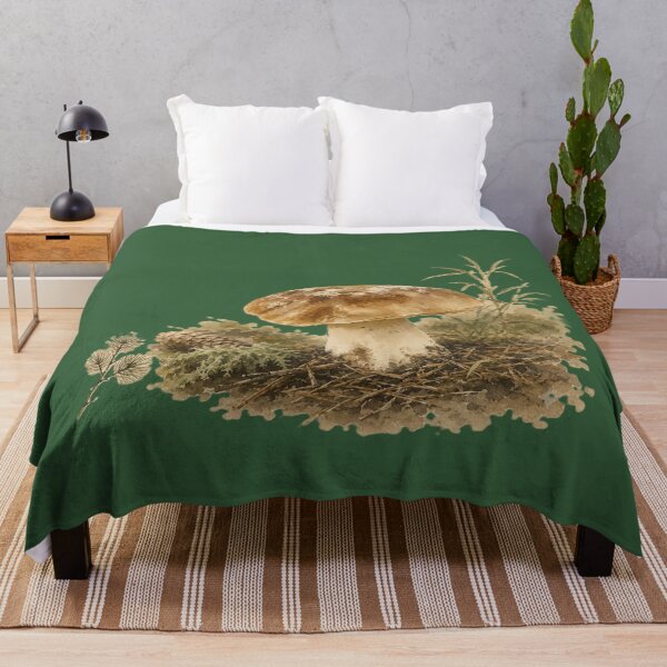 Item preview, Classic Porcini Botanical Watercolor designed and sold by 63Hotpeppers.