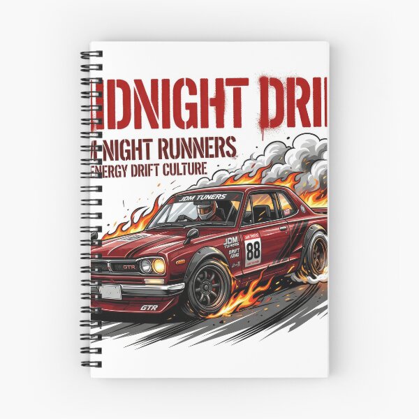Item preview, Midnight Drift JDM Night Runners Classic Sports Car designed and sold by Rahat3344.