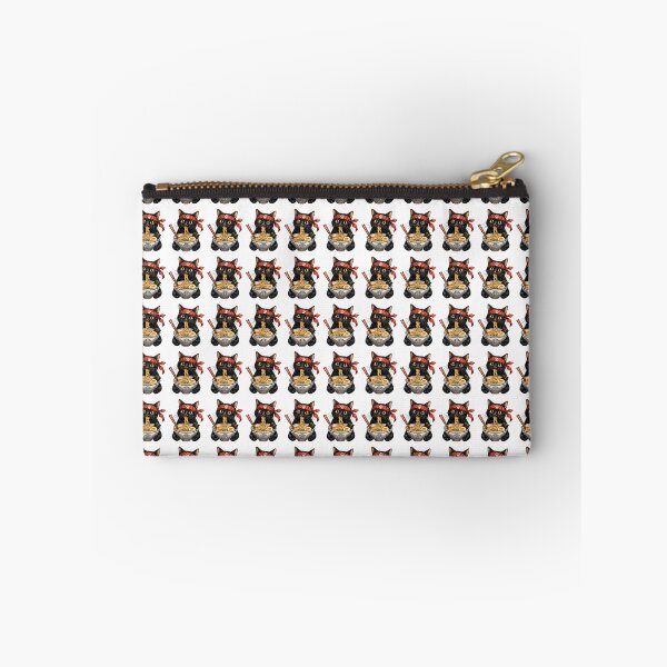 Item preview, Cute Black Cat Eating Ramen Japanese Food designed and sold by Moizento.