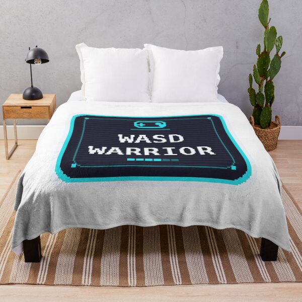 Item preview, WASD Warrior — Funny PC Gamer Sticker designed and sold by One More Run.