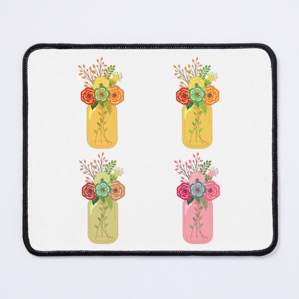 Item preview, Colorful Mason Jar Wildflower Floral Collection Design designed and sold by UNIX-G.
