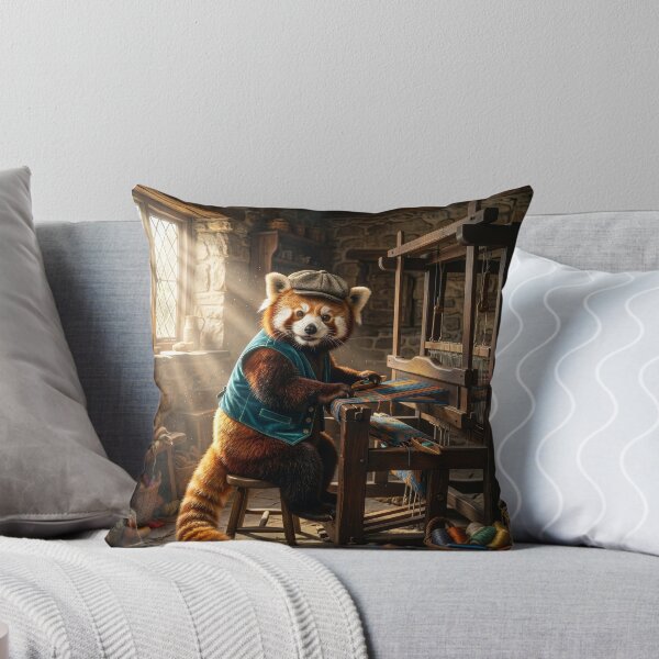 Item preview, Red Panda at His Loom designed and sold by Tridentulus.
