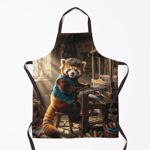 Item preview, Red Panda at His Loom designed and sold by Tridentulus.