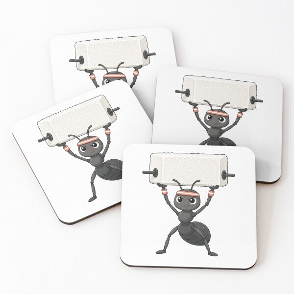 Item preview, Ant Sugar Cube Weightlifting designed and sold by GoverArt.