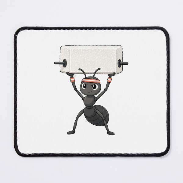 Item preview, Ant Sugar Cube Weightlifting designed and sold by GoverArt.
