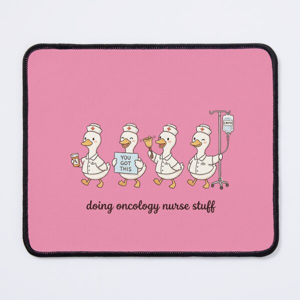 Item preview, Doing Oncology Nurse Stuff Cute Ducks Illustration, Chemo Nurse Life Aesthetic Tee designed and sold by HamadaArtivio1.