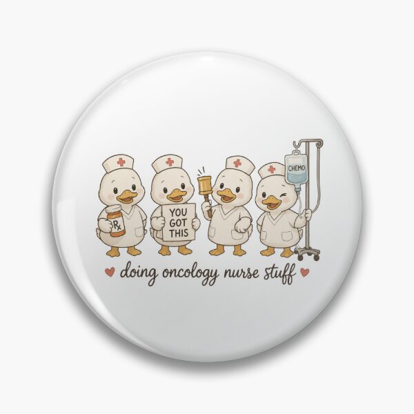 Item preview, Doing Oncology Nurse Stuff Cute Ducks Supportive Design designed and sold by HamadaArtivio1.