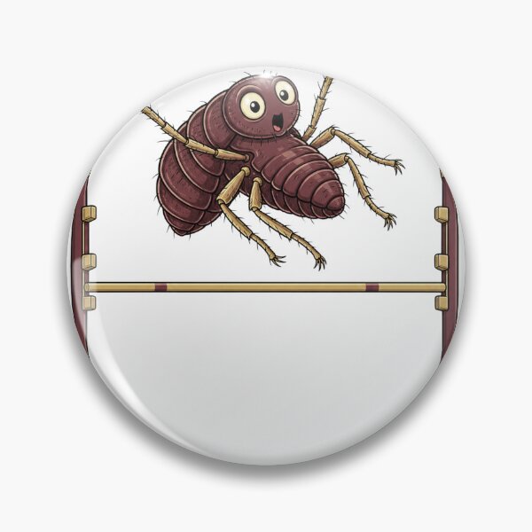 Item preview, Flea High Jump Champion designed and sold by GoverArt.