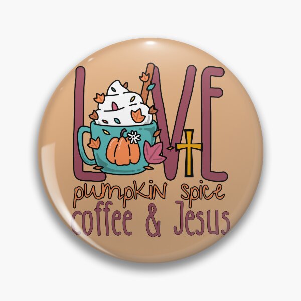 Item preview, Love Jesus Christ and Pumpkin Spice Coffee Lover, Fall For Jesus, Pumpkin Spice Latte, Cute Christian Fall  designed and sold by Forevermore.