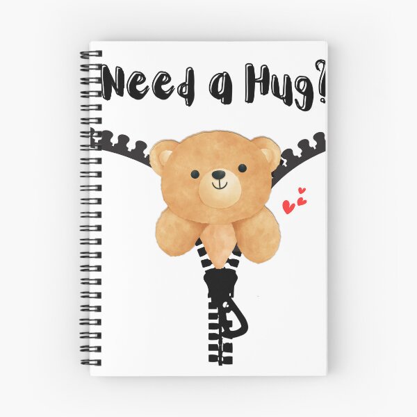 Item preview, Need a Hug? Cute Teddy Bear in Zipper | Kawaii Bear designed and sold by bloombyomnia.