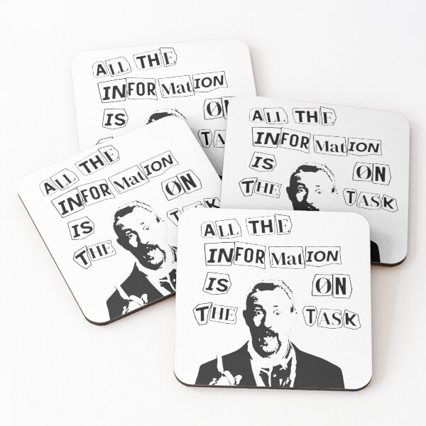 Item preview, Alex Horne - ransom note black outline designed and sold by HeathWayPrints.