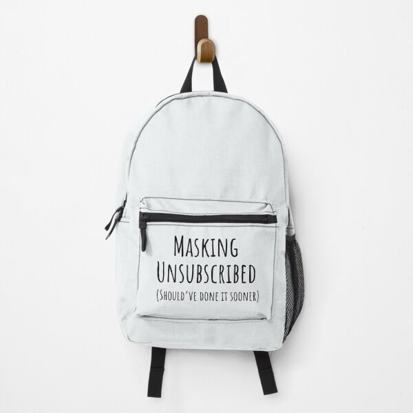 Item preview, Masking: Unsubscribed — Neurodivergent Unmasking designed and sold by Notty DOT.