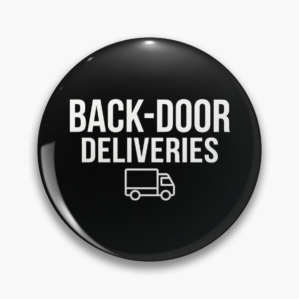 Item preview, Back Door Deliveries Funny Logistics Truck Driver Innuendo designed and sold by Amir Faysal.