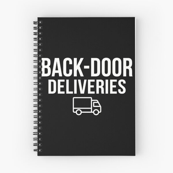 Item preview, Back Door Deliveries Funny Logistics Truck Driver Innuendo designed and sold by Amir Faysal.