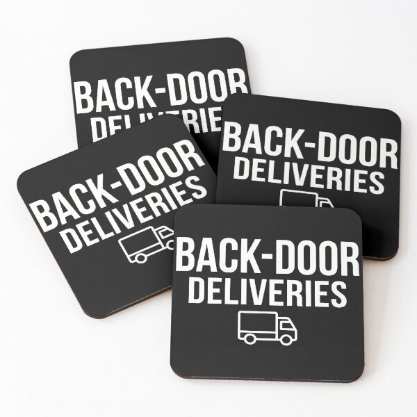 Item preview, Back Door Deliveries Funny Logistics Truck Driver Innuendo designed and sold by Amir Faysal.
