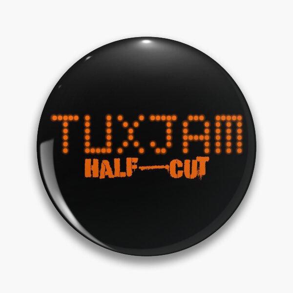 Item preview, TuxJam Half-Cut Logo Text designed and sold by Tuxjam-designs.