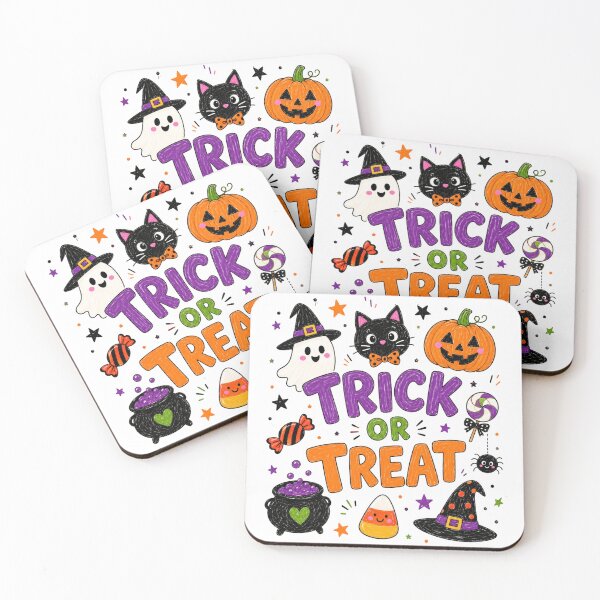 Item preview, Trick or Treat, Halloween, Ghost Pumpkin designed and sold by Sprinkle12345.