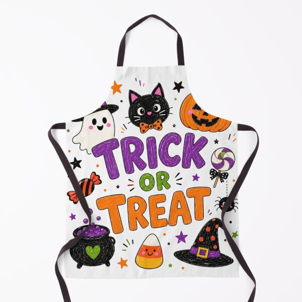 Item preview, Trick or Treat, Halloween, Ghost Pumpkin designed and sold by Sprinkle12345.