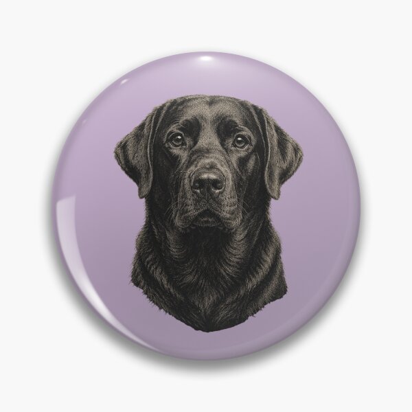 Item preview, Vintage Black Labrador Retriever Portrait designed and sold by Elite Wall Art.