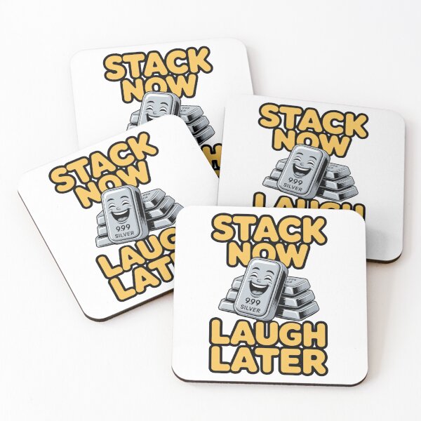 Item preview, stack now laugh later precious metals stacker funny design designed and sold by ArtDesignTp.