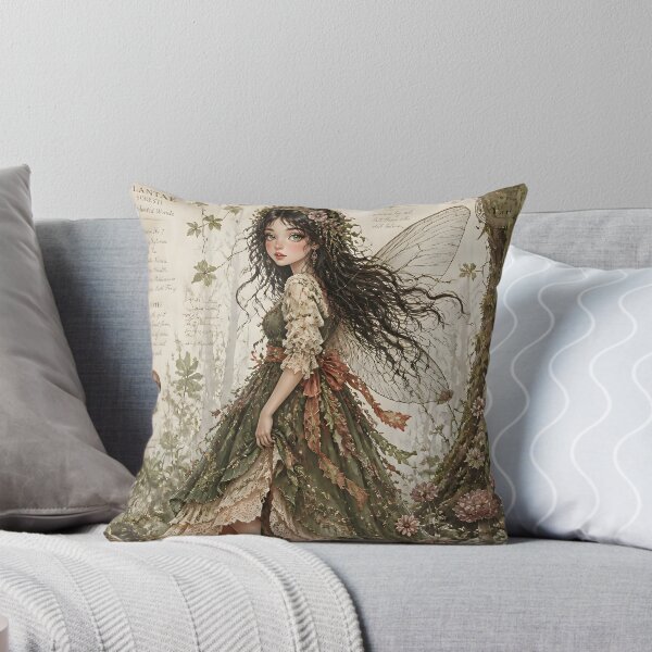 Item preview,  Enchanted Woods Fairy | Plantae Botanical Field-Guide Style designed and sold by FaeCoreStudio.