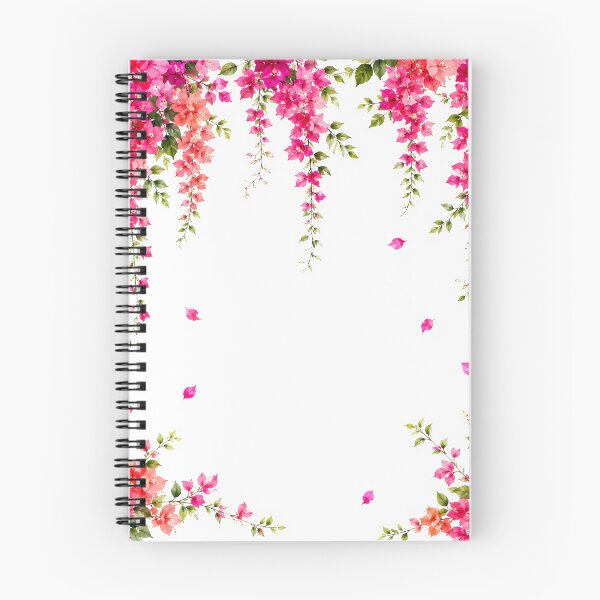 Item preview, Bougainvillea Blossom Cascade | Vibrant Watercolor Floral Shower Curtain designed and sold by Genesis-Ink.