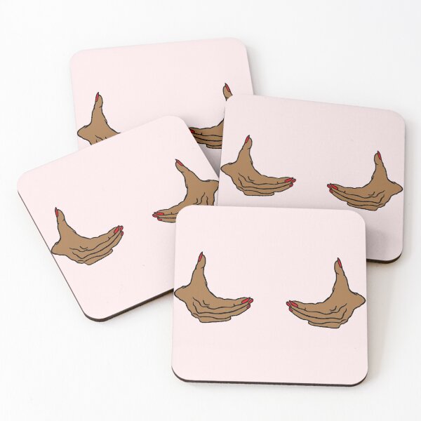 Item preview, Two Black Female Hands Holding Chest  designed and sold by CamilasPrints.