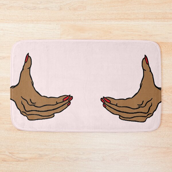 Item preview, Two Black Female Hands Holding Chest  designed and sold by CamilasPrints.