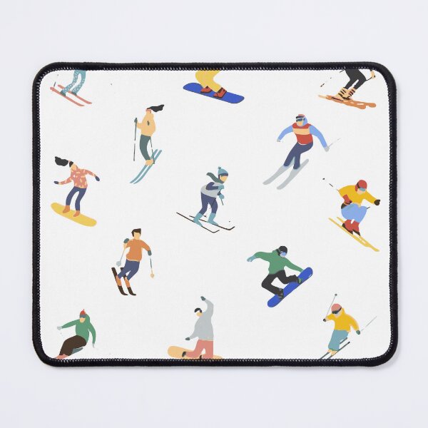 Item preview, Winter Sports Ski and Snowboard Pattern designed and sold by RahniNM.