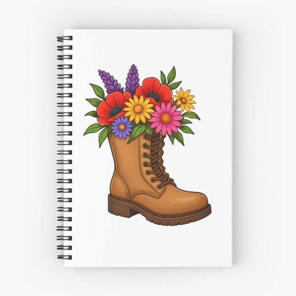 Item preview, Floral Boot designed and sold by TheCatmeow2000.