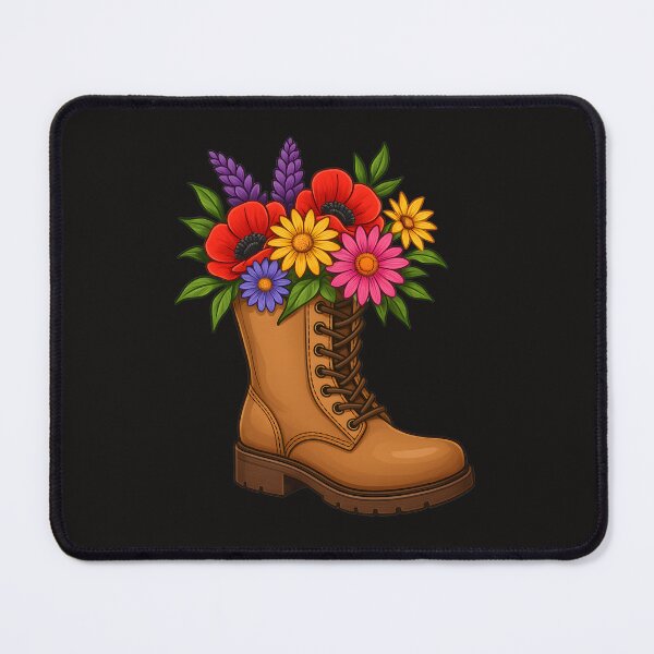 Item preview, Floral Boot designed and sold by TheCatmeow2000.