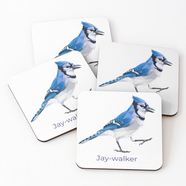 Item preview, Jay-walker - Funny Blue Jay Bird Pun | Blue Jay Walking - Funny Birdwatching Design designed and sold by Neurospicy Trolls.