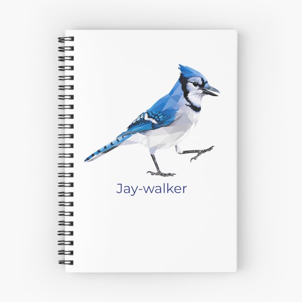 Item preview, Jay-walker - Funny Blue Jay Bird Pun | Blue Jay Walking - Funny Birdwatching Design designed and sold by Neurospicy Trolls.